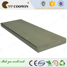 Solid wood plastic composite fake decking